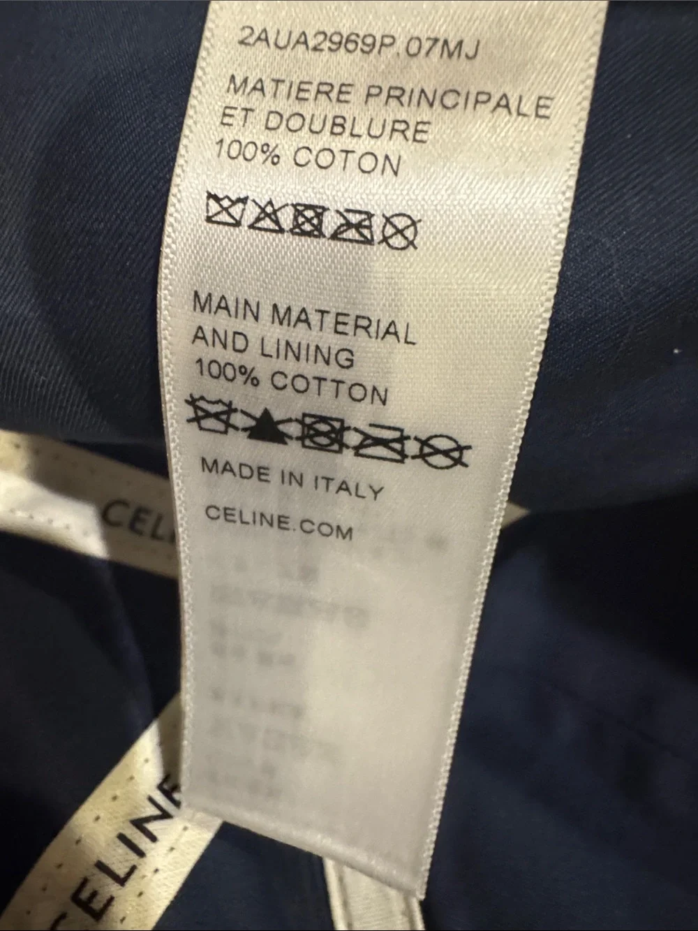 Celine Initial C Baseball Cap, Medium